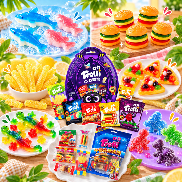 Fun Shape Gummy Candy Mix