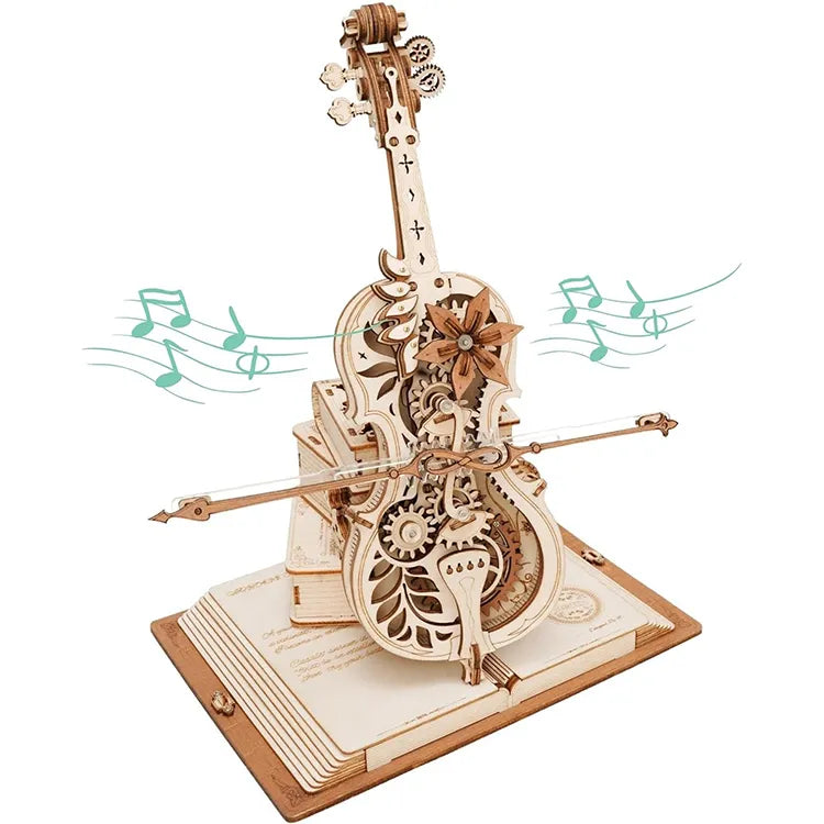 Angel Wing Cello – DIY Wooden Music Box