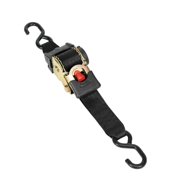 π Heavy-Duty Retractable Ratchet Tie-Down Straps