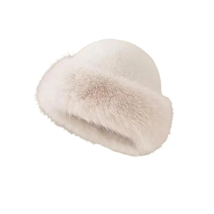 ❄️ Faux Mink Fur Mongolian Hat
