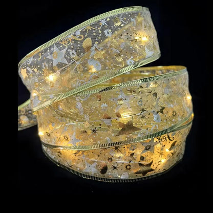 ✨ TwinkleRibbon Christmas Fairy Lights