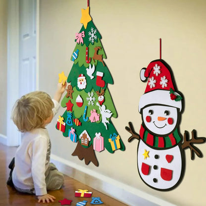 MerryCraft DIY Felt Christmas Tree for Kids