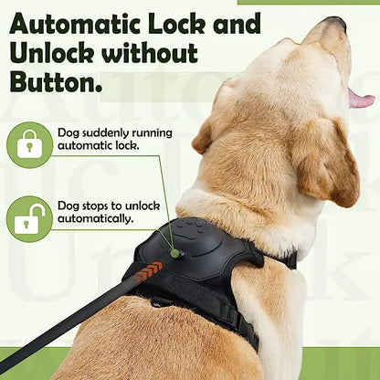 StrideMate Retractable Harness & Leash All-in-One