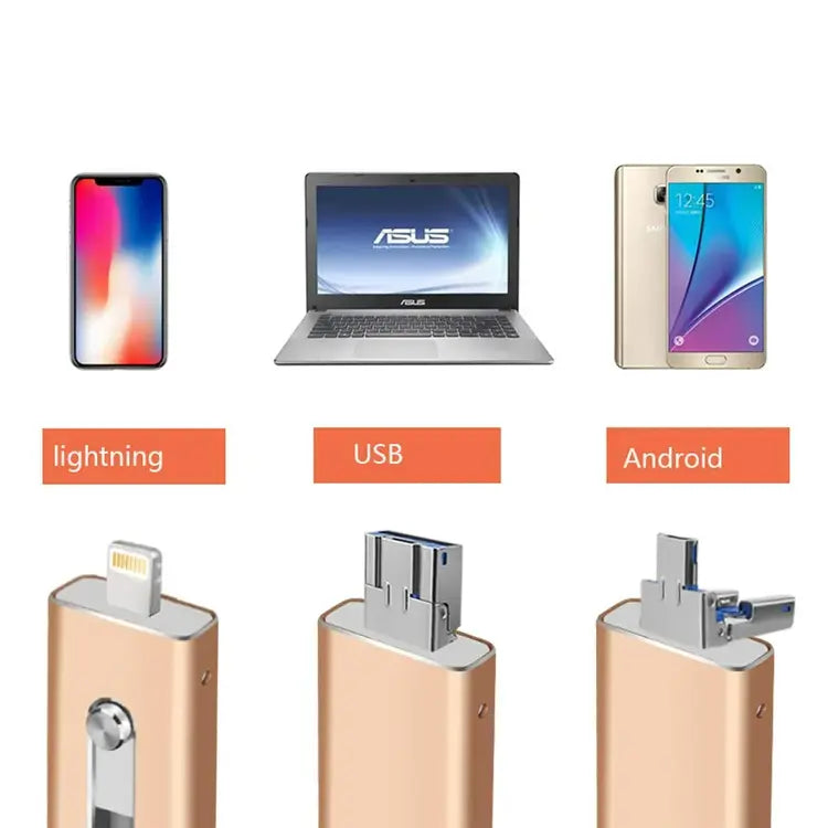 DataHero - 3-in-1 Smart Flash Drive