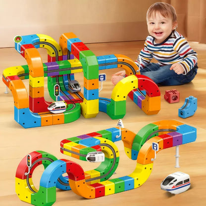 Magic Orbit Cube 3D STEM Train Set