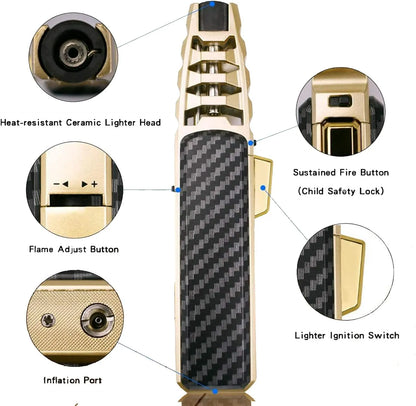 BlazePro - Windproof Torch Lighter