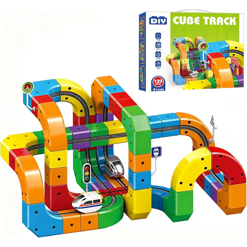 Magic Orbit Cube 3D STEM Train Set