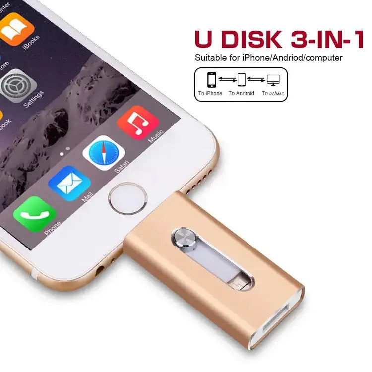 DataHero - 3-in-1 Smart Flash Drive
