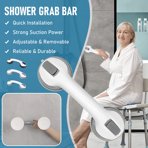 GripEase No-Drill Shower Safety Handle