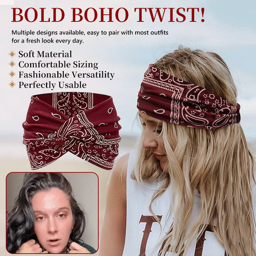FreeKnot - Boho Twist Headband