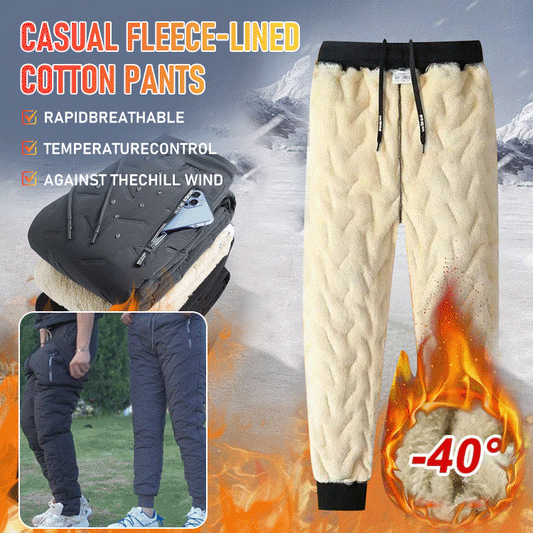 CozyGuard Fleece-Lined Thermal Pants