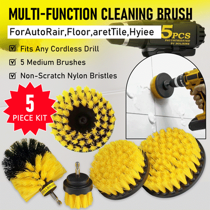 ChimneyPro Drill Brush Set – 3/4/5 Pieces Power Cleaning Kit