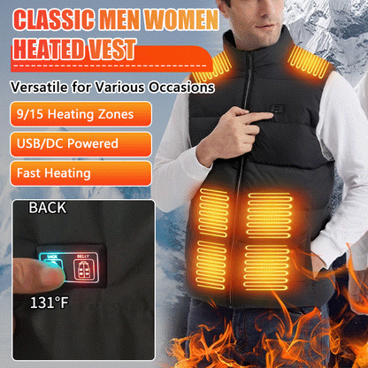 HeatFlux Dual-Control Heated Vest