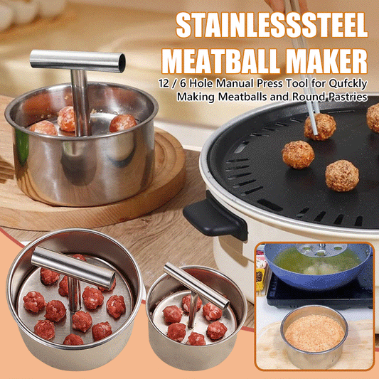 PressMate - Stainless Steel Meatball Maker