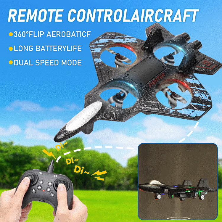 AeroRoll 360 - Remote Control Jet