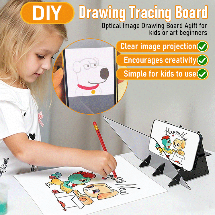 🎨 TraceMaster™ Optical Drawing Board