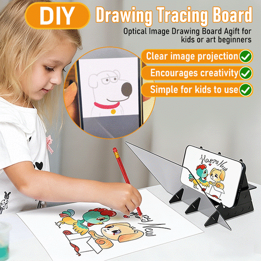 🎨 TraceMaster™ Optical Drawing Board