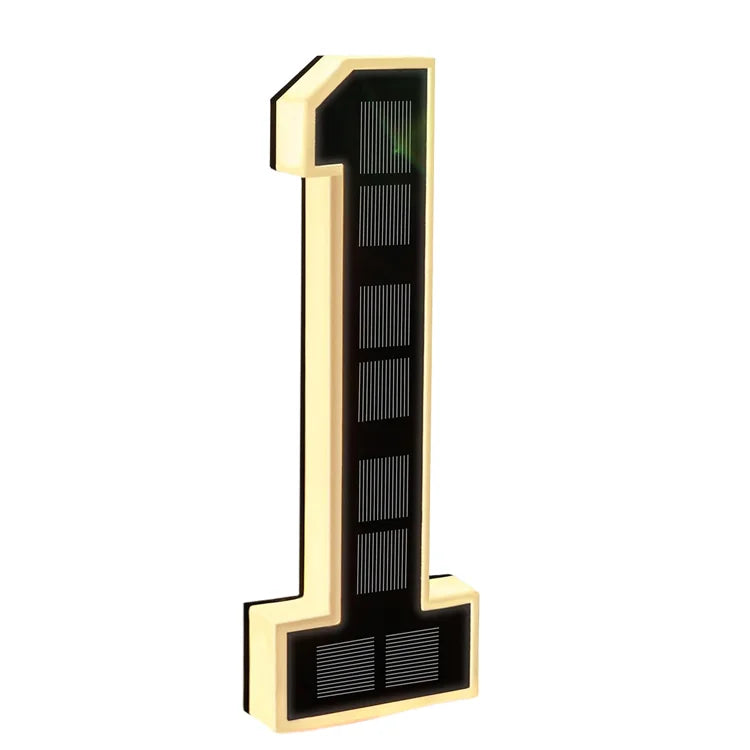 LumiHome - Solar Address Light