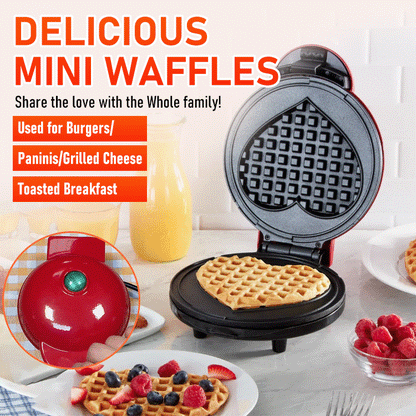 🧇 Mini Waffle Snack Maker