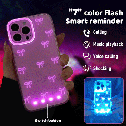 LumiFlick - LED Bowknot iPhone Case