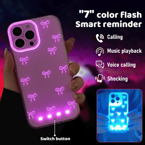 LumiFlick - LED Bowknot iPhone Case