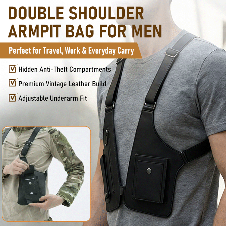 StealthCarry™ Retro Underarm Bag