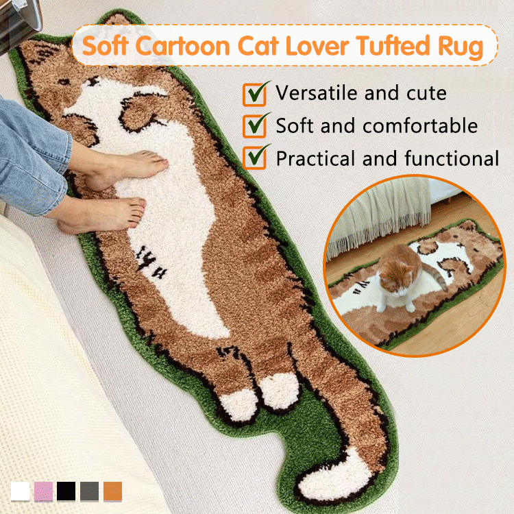 SnuggleEase - Cozy Cat Rug