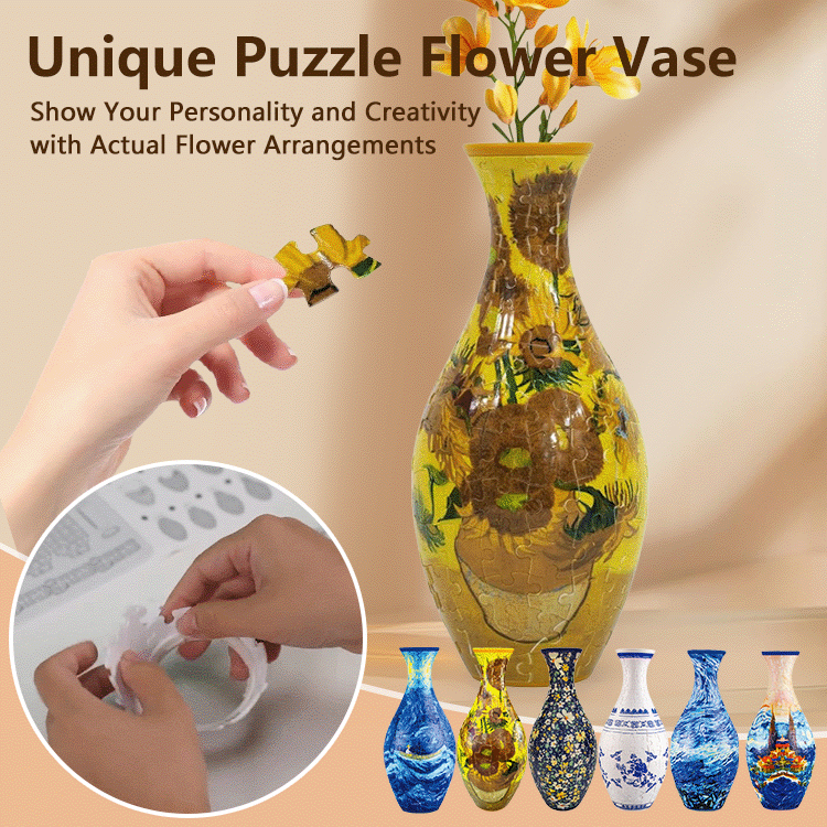 BloomCraft - 3D Puzzle Vase