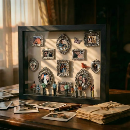 🏛️ Vekego™ DIY Mini Museum Silhouette Box