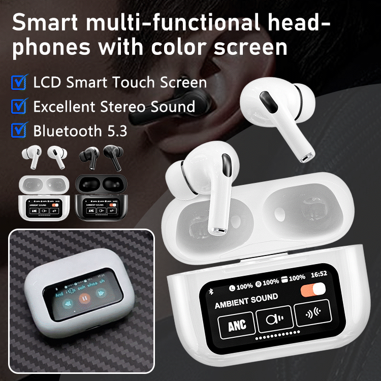 AirLinker - Smart Touch ANC Bluetooth Earbuds