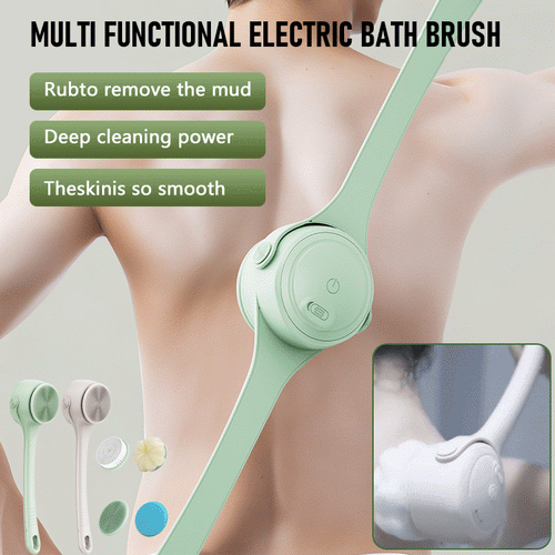 SpinGlow Dual - Handle Electric Shower Brush