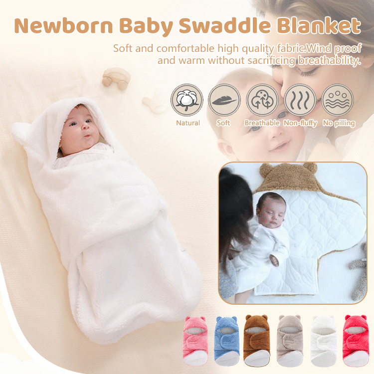 SnuggleEase - Newborn Baby Swaddle Blanket