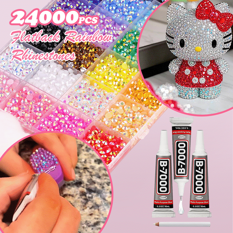 Jelly Resin Rhinestones Kit💎✨🎨