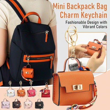 ChicMini - Charm Bag – Portable Mini Backpack Keychain