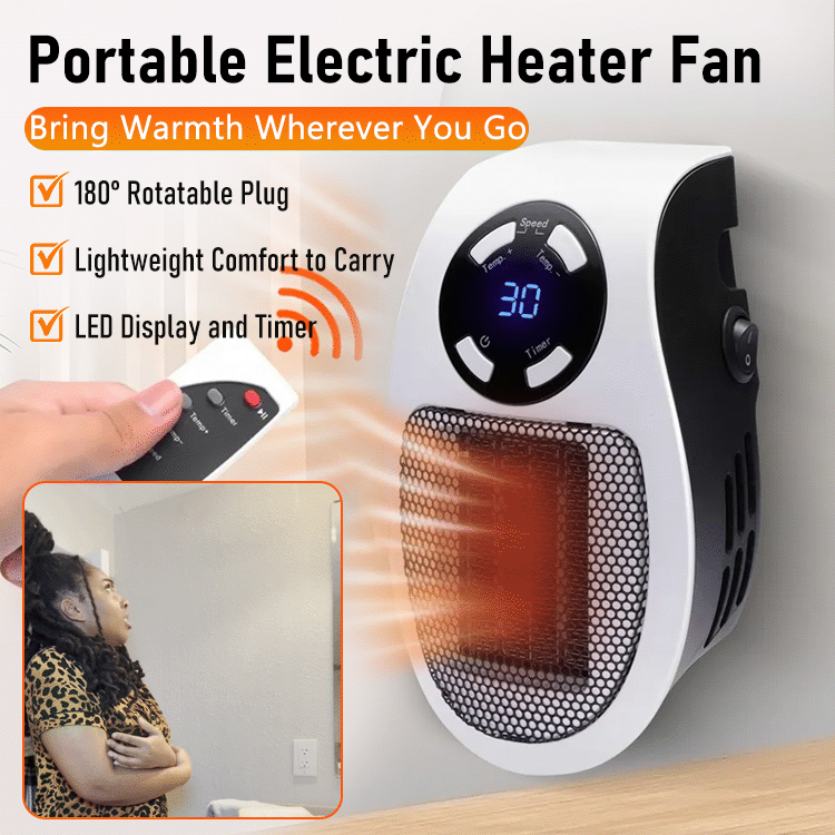 Vekego™ CozyCore Programmable Space Heater with LED Display, ETL Listed