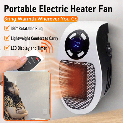 Vekego™ CozyCore Programmable Space Heater with LED Display, ETL Listed