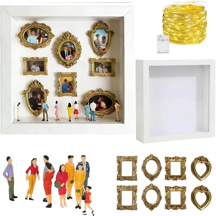 🏛️ Vekego™ DIY Mini Museum Silhouette Box