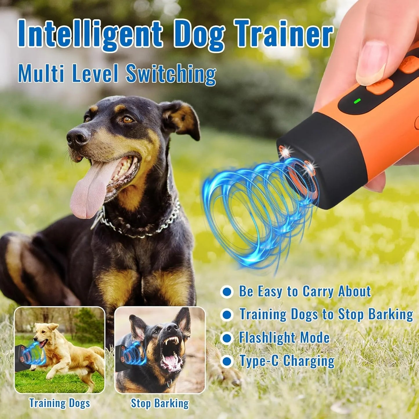 BarkOff Pro – Smart Ultrasonic Dog Trainer
