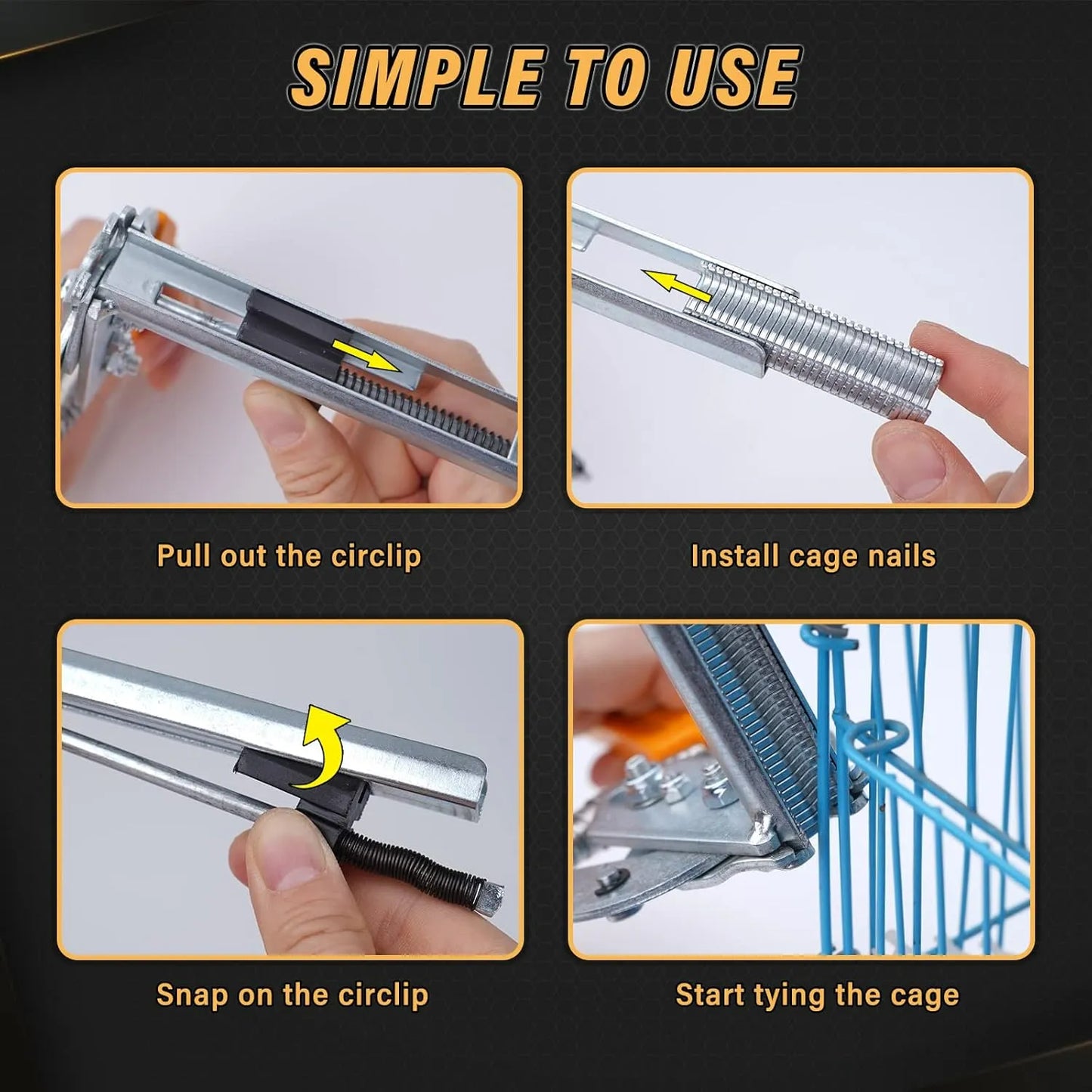 🪛 Automatic Snap Ring Pliers Kit