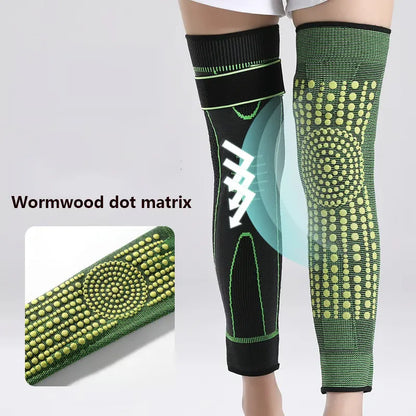 ThermaMoxa Self-Heating Mugwort Knee Wraps – Set of 2 (1 Pair)