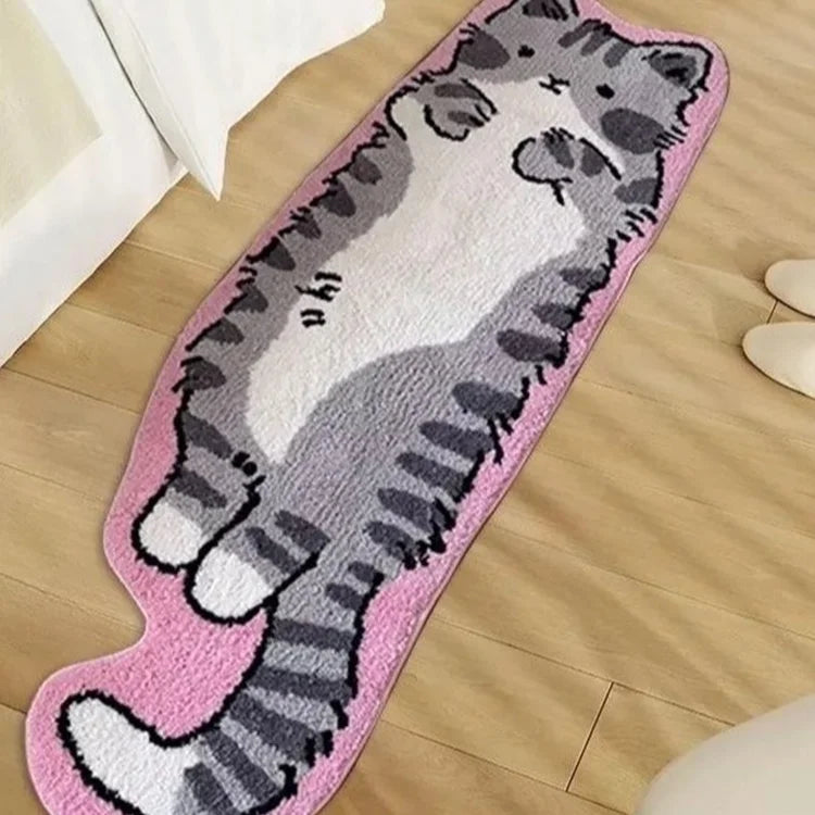 SnuggleEase - Cozy Cat Rug