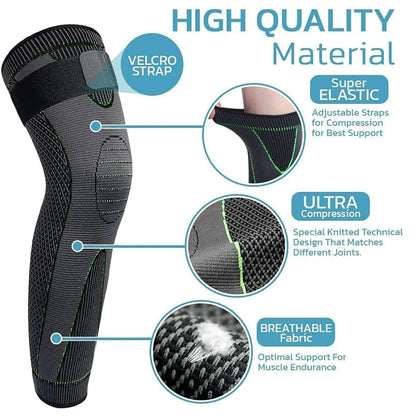 ThermaMoxa Self-Heating Mugwort Knee Wraps – Set of 2 (1 Pair)