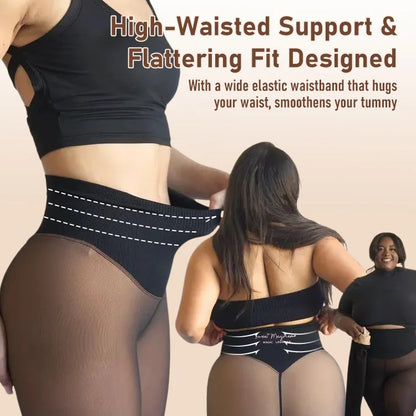 GlowSculpt - Fleece-Lined Shaping Leggings