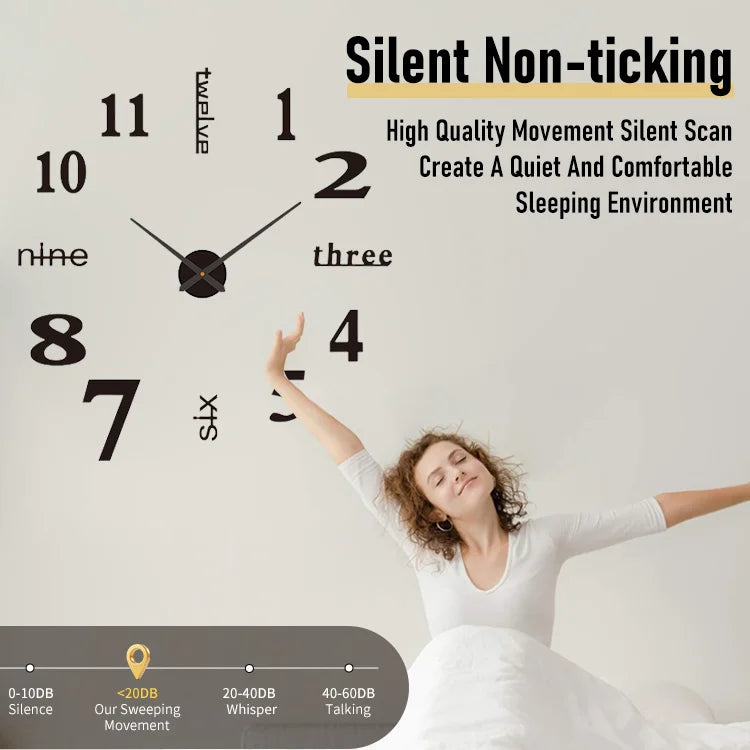 DIY Acrylic Wall Clock