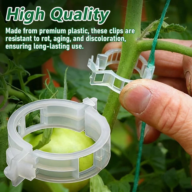 🌿 ClingGrow™ Plant Support Clips