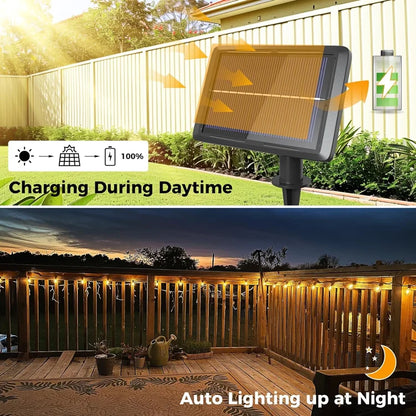 LumiFlick Solar Festoon Lights