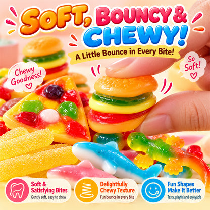 Fun Shape Gummy Candy Mix