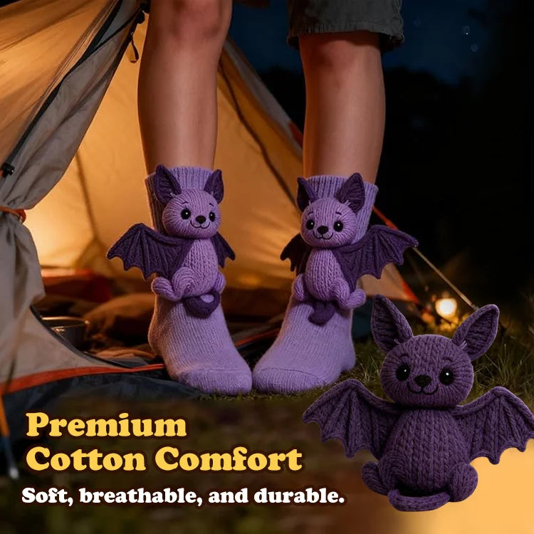 Cute Animal Knit Socks – Cloud-Soft Warmth That Makes Every Winter Moment Cozier