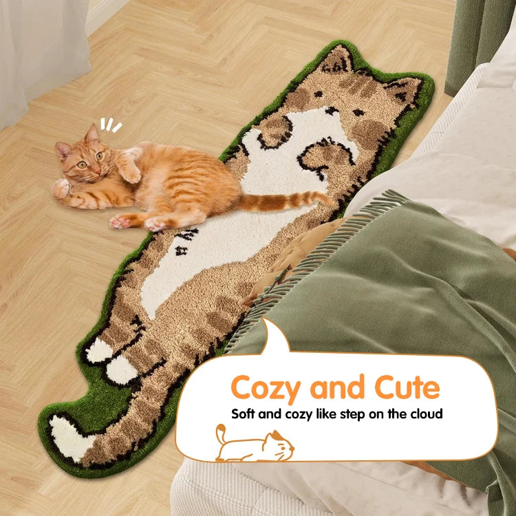 SnuggleEase - Cozy Cat Rug
