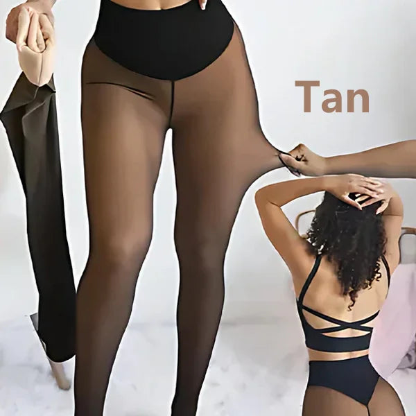GlowSculpt - Fleece-Lined Shaping Leggings